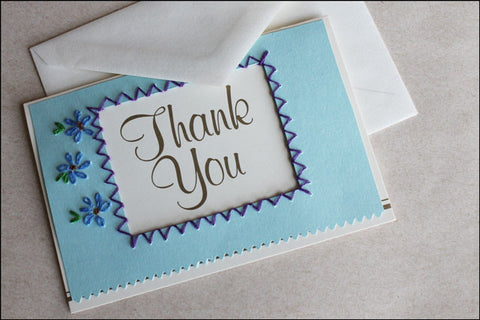 #002 Thank You Card